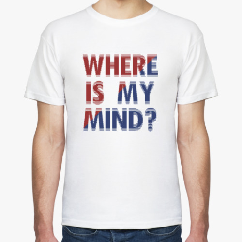 Футболка с принтом Where is my mind? / Fight club / Pixies