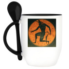 Кружка с ложкой