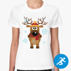 Женская спортивная футболка