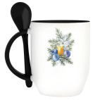 Кружка с ложкой