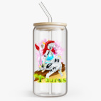 Банка с бамбуковой крышкой