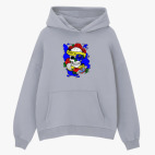 Толстовка худи оверсайз