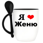 Кружка с ложкой