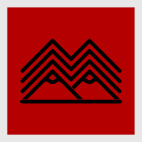 Постер 20 х 20 см Символ Твин Пикс Twin Peaks