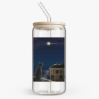 Банка с бамбуковой крышкой