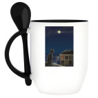 Кружка с ложкой