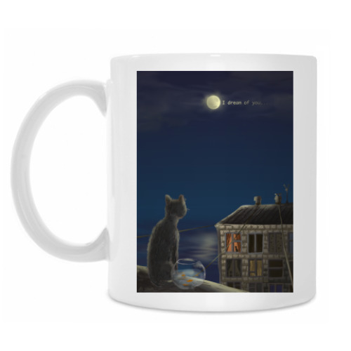 Кружка с принтом I dream of you