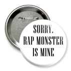 Sorry. Rap Monster is mine