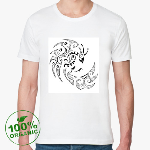 Футболка из органик-хлопка с принтом Фэнхуан