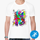 Мужская спортивная футболка