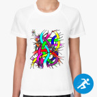 Женская спортивная футболка