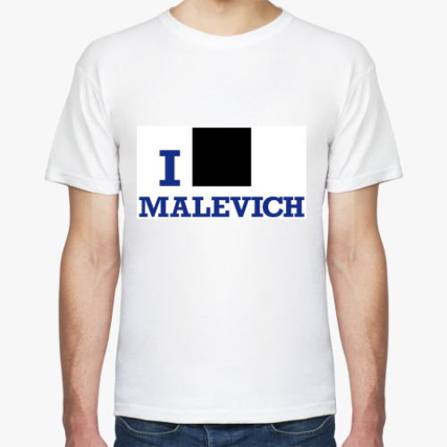Футболка с принтом  Malevich