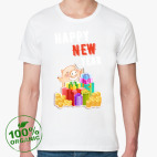 Мужская футболка органик