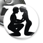 пара силуэт