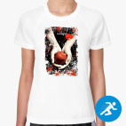 Женская спортивная футболка