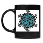 Кружка цветная UV-DTF