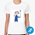 Женская спортивная футболка
