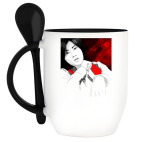 Кружка с ложкой