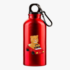 Металлическая бутылка 400 мл UV-DTF