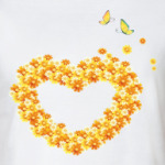 Сердце и бабочки