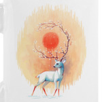 Дух весны белый олень