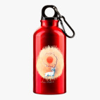 Металлическая бутылка 400 мл UV-DTF