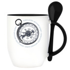 Кружка с ложкой