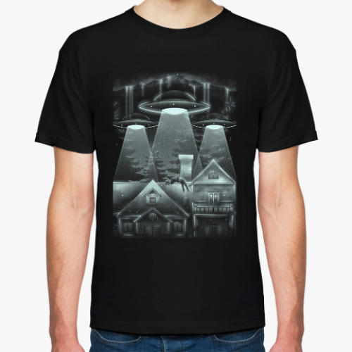 Футболка с принтом Пришельцы