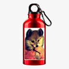 Металлическая бутылка 400 мл UV-DTF