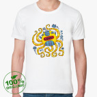 Мужская футболка органик