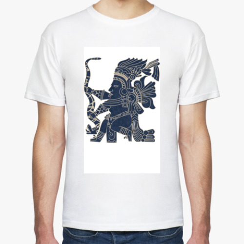 Футболка с принтом Индеец