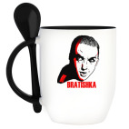 Кружка с ложкой