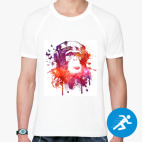 Мужская спортивная футболка