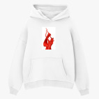 Толстовка худи оверсайз