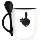 Кружка с ложкой