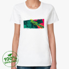 Женская футболка органик