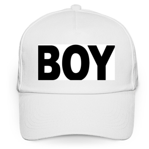 Кепка бейсболка с принтом BOY