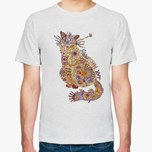 Футболка с принтом Йошкин кот