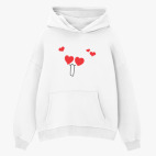 Толстовка худи оверсайз