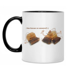 Кружка двухцветная