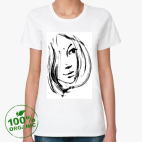 Женская футболка органик