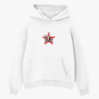 Толстовка худи оверсайз