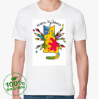 Мужская футболка органик