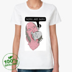 Женская футболка органик