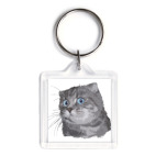 Брелок 3.9 x 3.9 см Кот