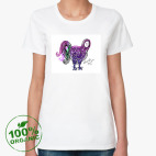 Женская футболка органик