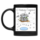 Кружка цветная UV-DTF