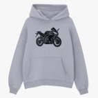 Толстовка худи оверсайз