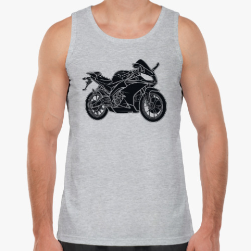 Майка с принтом мотоцикл