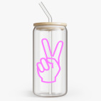 Банка с бамбуковой крышкой